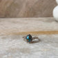 Copper Turquoise Pear Boho 925 Sterling Silver Ring