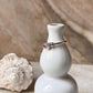 Rose Quartz Plain Band 925 Sterling Silver Ring