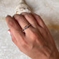 Rose Quartz Plain Band 925 Sterling Silver Ring