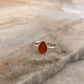 Carnelian Pear 925 Sterling Silver Ring