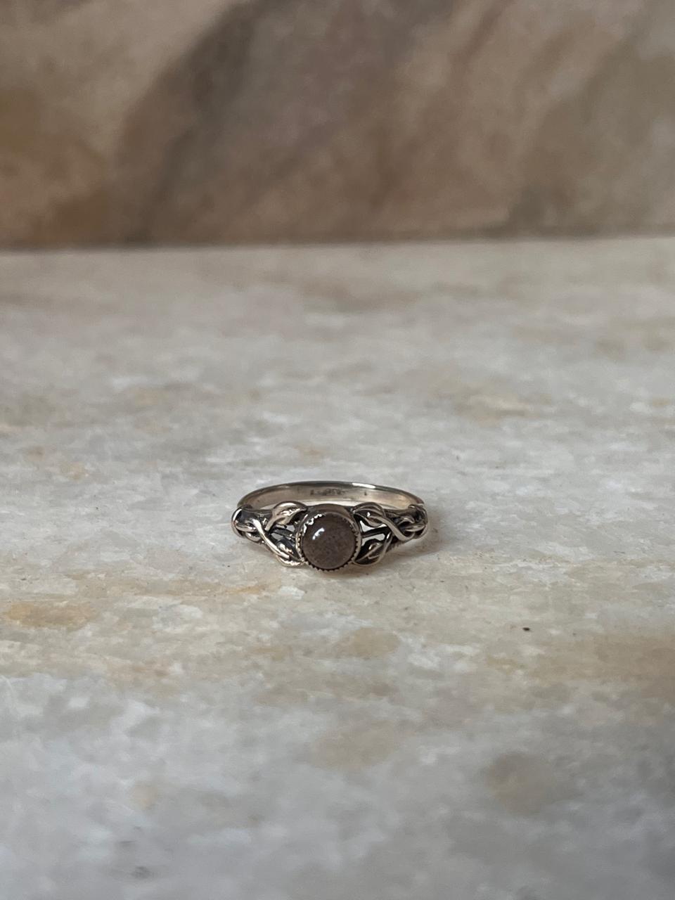 Labradorite Forest Enchantments 925 Sterling Silver Ring