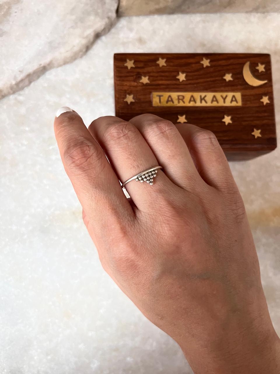 Teekona 925 Sterling Silver Ring