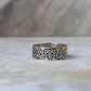 Thick Trinity Celtic Knot Band 925 Sterling Silver Ring
