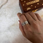 Thick Trinity Celtic Knot Band 925 Sterling Silver Ring