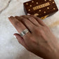 Thick Trinity Celtic Knot Band 925 Sterling Silver Ring