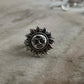 Surya Dev / Sun / Sooraj Tribal Adjustable 925 Sterling Silver Unisex Ring