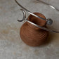 Moonstone Moon Adjustable 925 Sterling Silver Arm Cuff