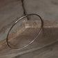 Plain 925 Sterling Silver Bangle