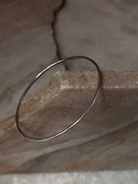 Plain 925 Sterling Silver Bangle