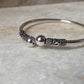 Antique Adjustable 925 Sterling Silver Kada