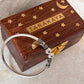 Antique Adjustable 925 Sterling Silver Kada