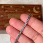 Handcrafted antique style bracelet in pure silver