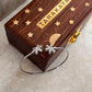 Elegant Double Star Cubic Zirconia Adjustable Silver Kada  