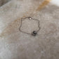 Round Evil Eye Cz 925 Sterling Silver Bracelet