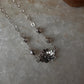 Spiritual lotus motif silver anklet for women