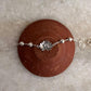 Divine lotus anklet in 925 sterling silver  