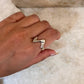 Minimalist Sculpture Style 925 Sterling Silver Ring
