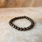 Pyrite 6MM Natural Crystal Bracelet