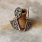 Antique Chitai handcrafted 925 Sterling Silver Earrings