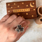 Roses Bouquet Bohemian Handmade Statement 925 Sterling Silver Ring