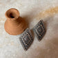 Tribal Handcrafted Rawa 925 Sterling Silver Earrings