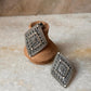 Tribal Handcrafted Rawa 925 Sterling Silver Earrings