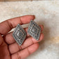 Tribal Handcrafted Rawa 925 Sterling Silver Earrings