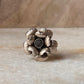 Rose Bohemian Handmade Statement 925 Sterling Silver Adjustable Ring
