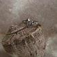 Blue Topaz Marquis Cut Boho 925 Sterling Silver Ring