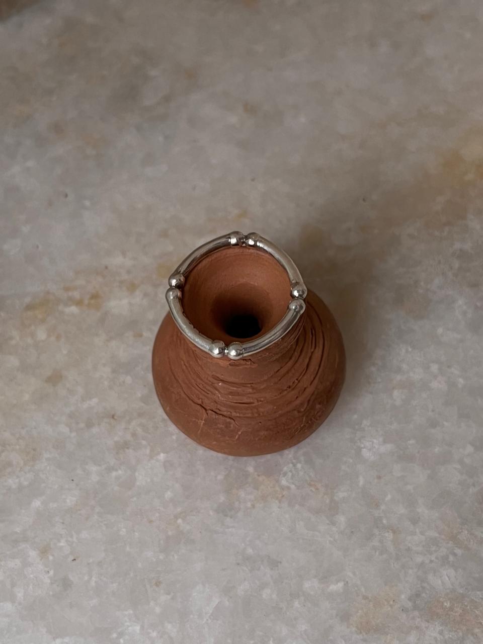 Dot wise 925 Sterling Silver Ring