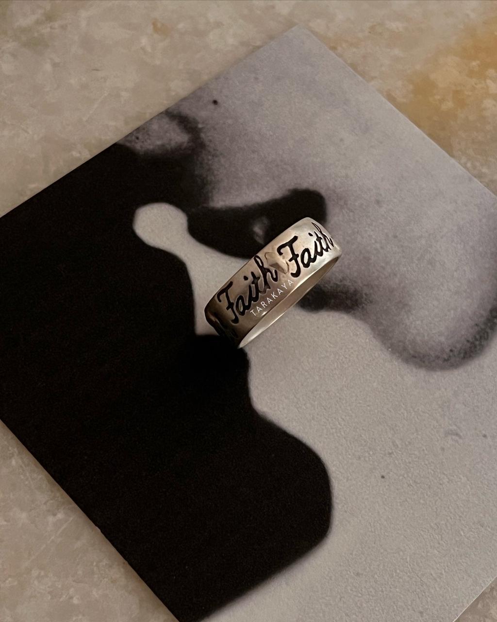 Faith 925 Sterling Silver Ring