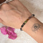 Harmony Shield- Multi Tourmaline & Clear Quartz Handcrafted 925 Sterling Silver Bracelet