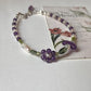 Floral Garden 2 Handcrafted Natural Gemstone 925 Sterling Silver Bracelet