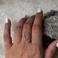 Deer Antler 925 Sterling Silver Ring - Tarakaya Silver