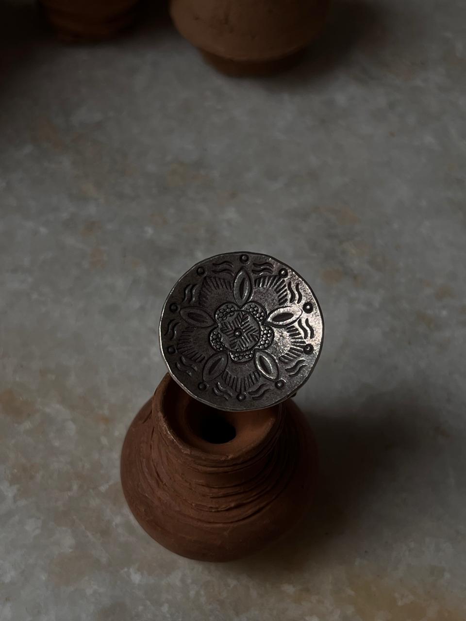Chand Tribal Handcrafted 925 Sterling Silver Ring