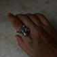 Mystical Angel Adjustable 925 Sterling Silver Ring