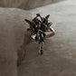 Mystical Angel Adjustable 925 Sterling Silver Ring