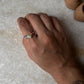 Seven Chakra V 925 Sterling Silver Ring