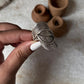 Bohemian Imported Handcrafted Leaf Wrap Adjustable 925 Sterling Silver Ring