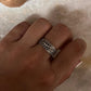 Forest Fern Band 925 Sterling Silver Ring