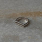 Double Square Stackable 925 Sterling Silver Ring