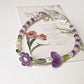 Floral Garden 2 Handcrafted Natural Gemstone 925 Sterling Silver Bracelet