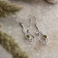 Peridot Forest Enchantment 925 Sterling Silver Earrings