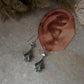 Aqua Chalcedony Pear Cut & Blue Topaz Stone 925 Sterling Silver Earrings