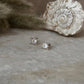 North Star Moonstone Studs 925 Sterling Silver Earrings