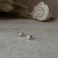 North Star Moonstone Studs 925 Sterling Silver Earrings