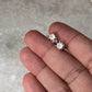 North Star Moonstone Studs 925 Sterling Silver Earrings