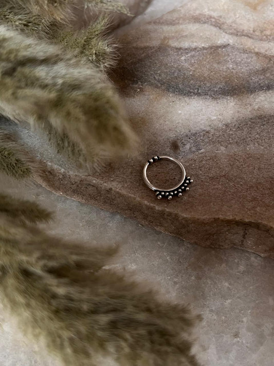 Septum 925 Sterling Silver Clip On- Design 4