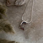 Contemporary Spiral Statement 925 Sterling Silver Pendant