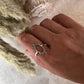 Tribal Rawa Almond 925 Sterling Silver Ring